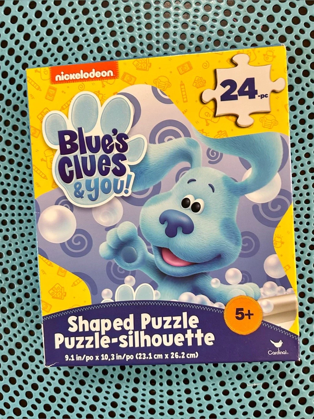 Nickelodeon Blue's Clues & You! Blue Shaped Puzzle - 24pc